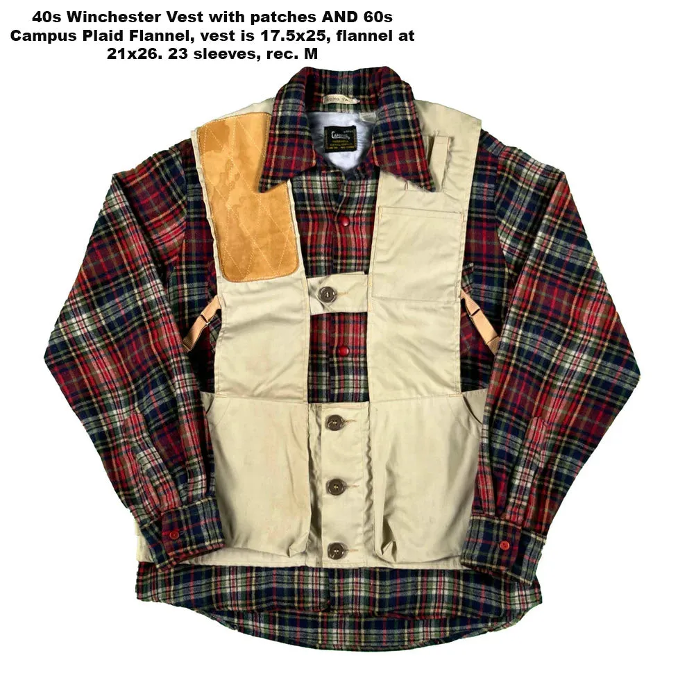 Vintage 50s/60s Hunting Vests- SELECT VEST