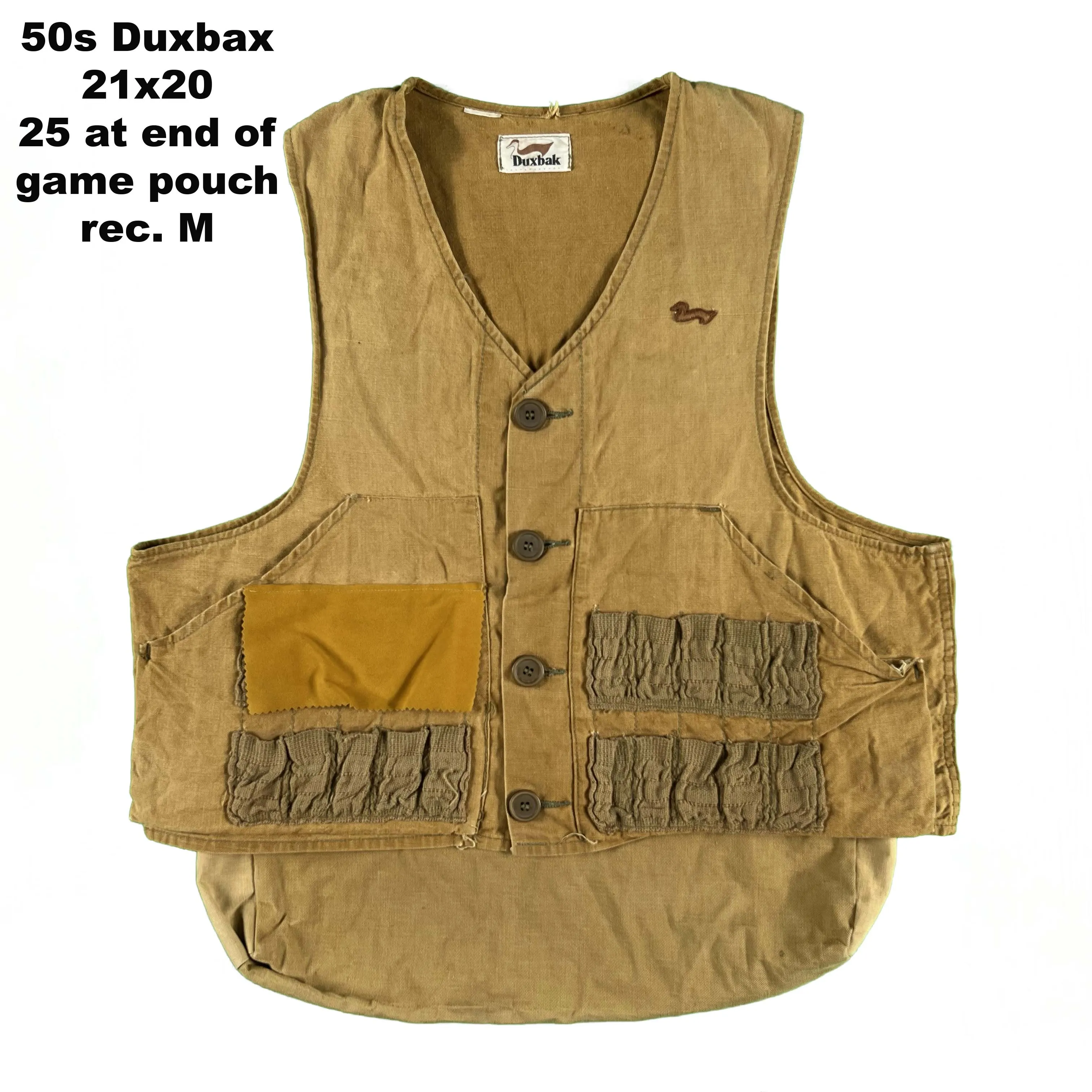 Vintage 50s/60s Hunting Vests- SELECT VEST