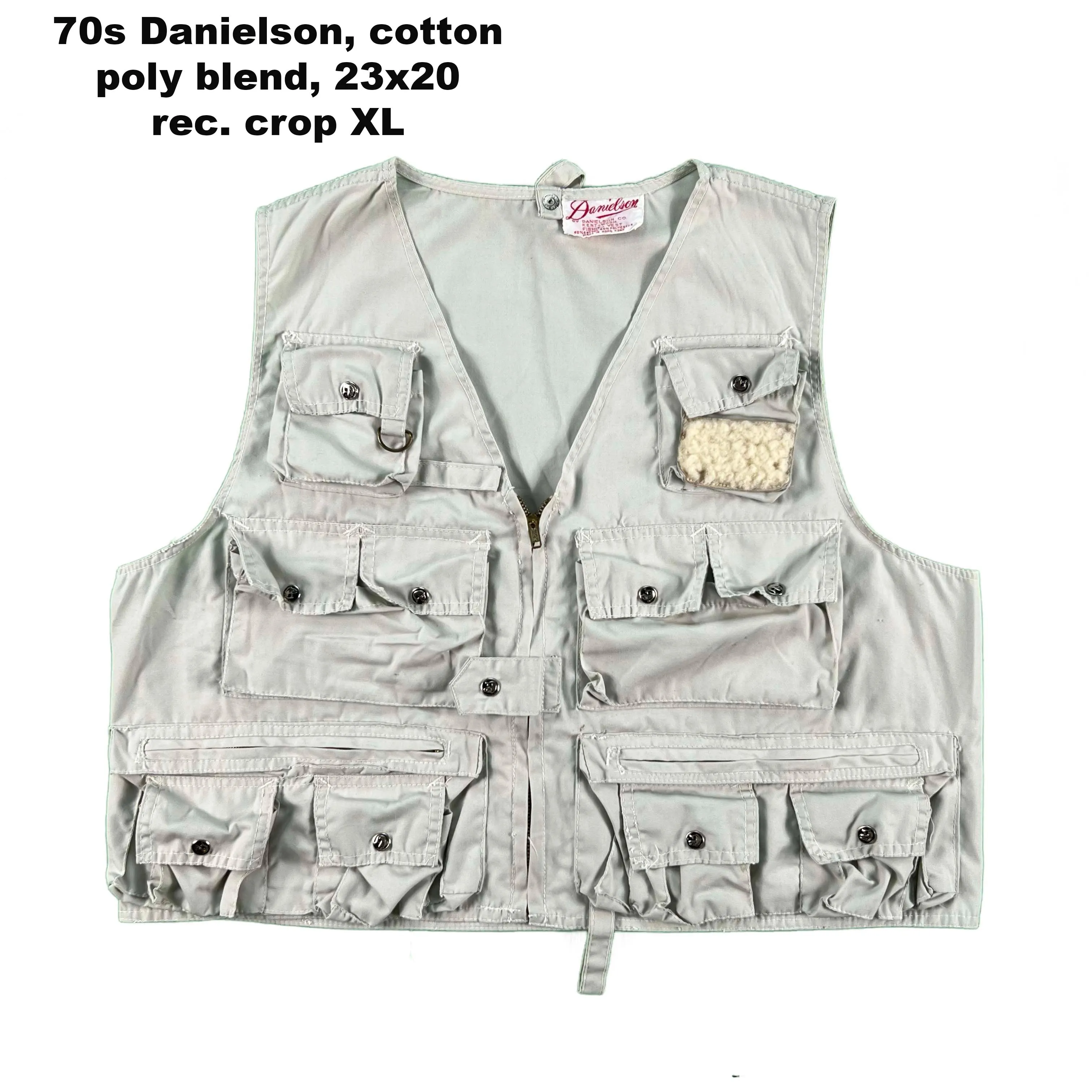 Vintage 60s/70s Fly Fishing Vests- SELECT VEST
