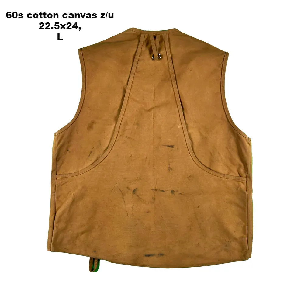 Vintage 60s/70s Fly Fishing Vests- SELECT VEST