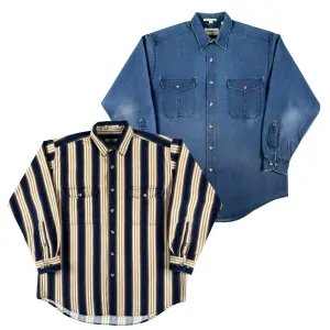 Vintage Eddie Bauer Elkhorn Canvas Shirts- SELECT SHIRT