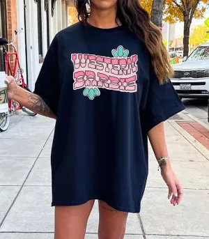 Western Barbie Oversized Tshirt