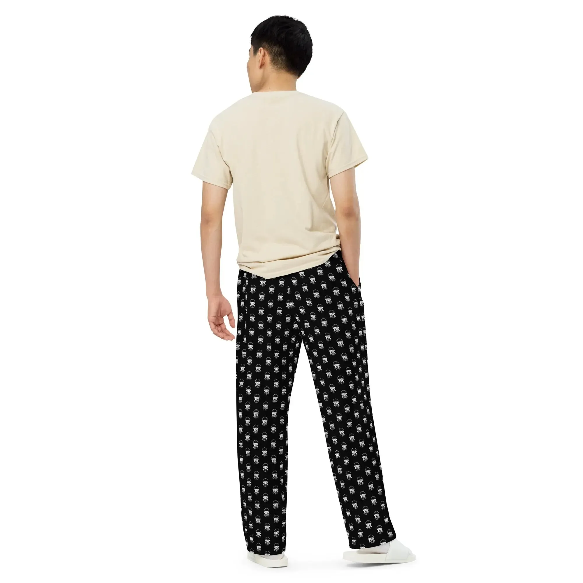 Wide-leg pants - Jellyfish Invaders