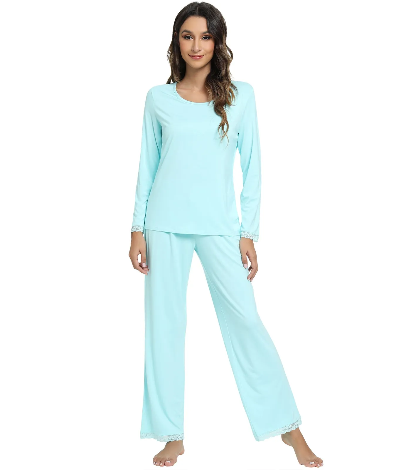 WiWi Bamboo Soft Pajamas Sets for Women