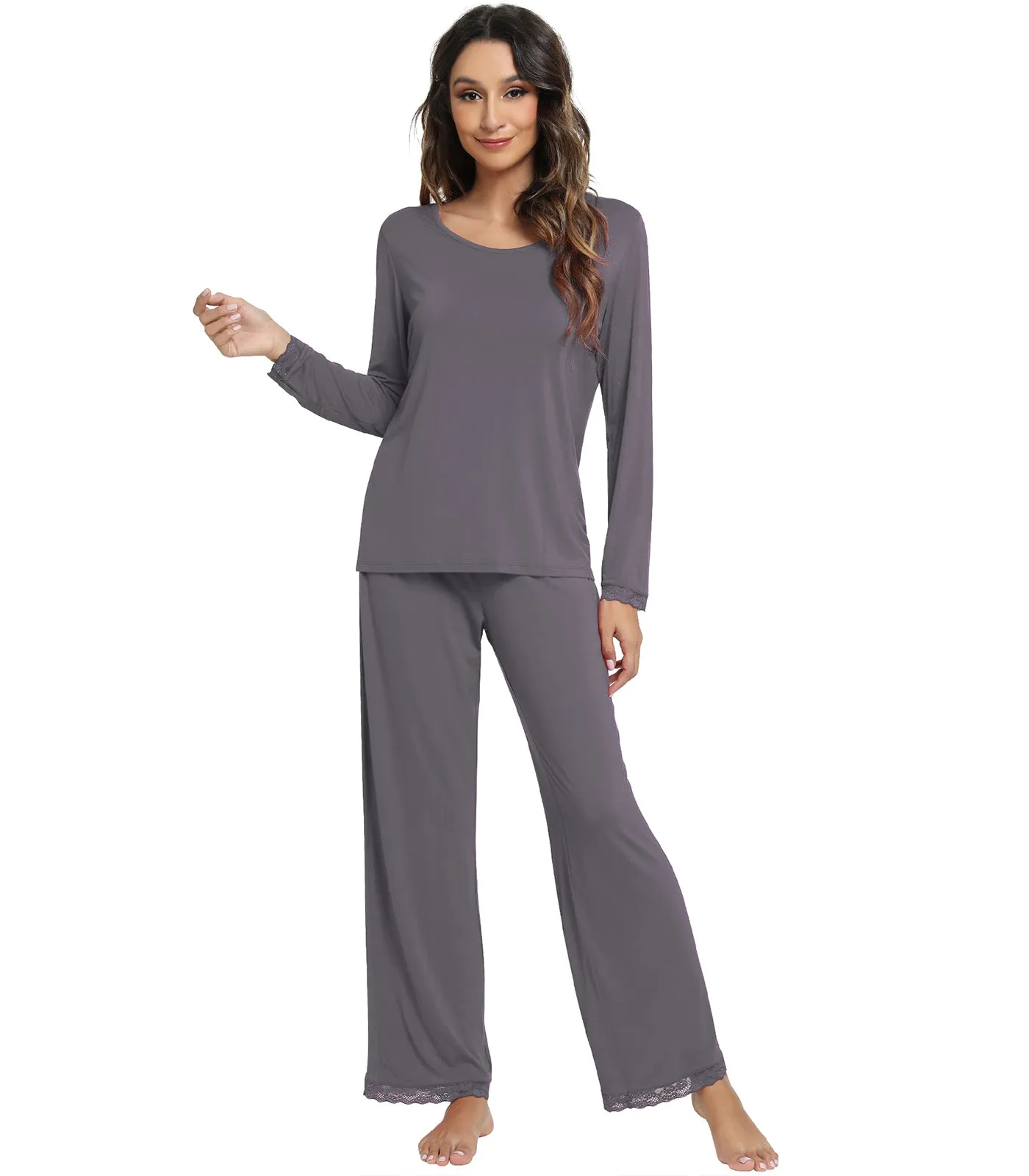 WiWi Bamboo Soft Pajamas Sets for Women