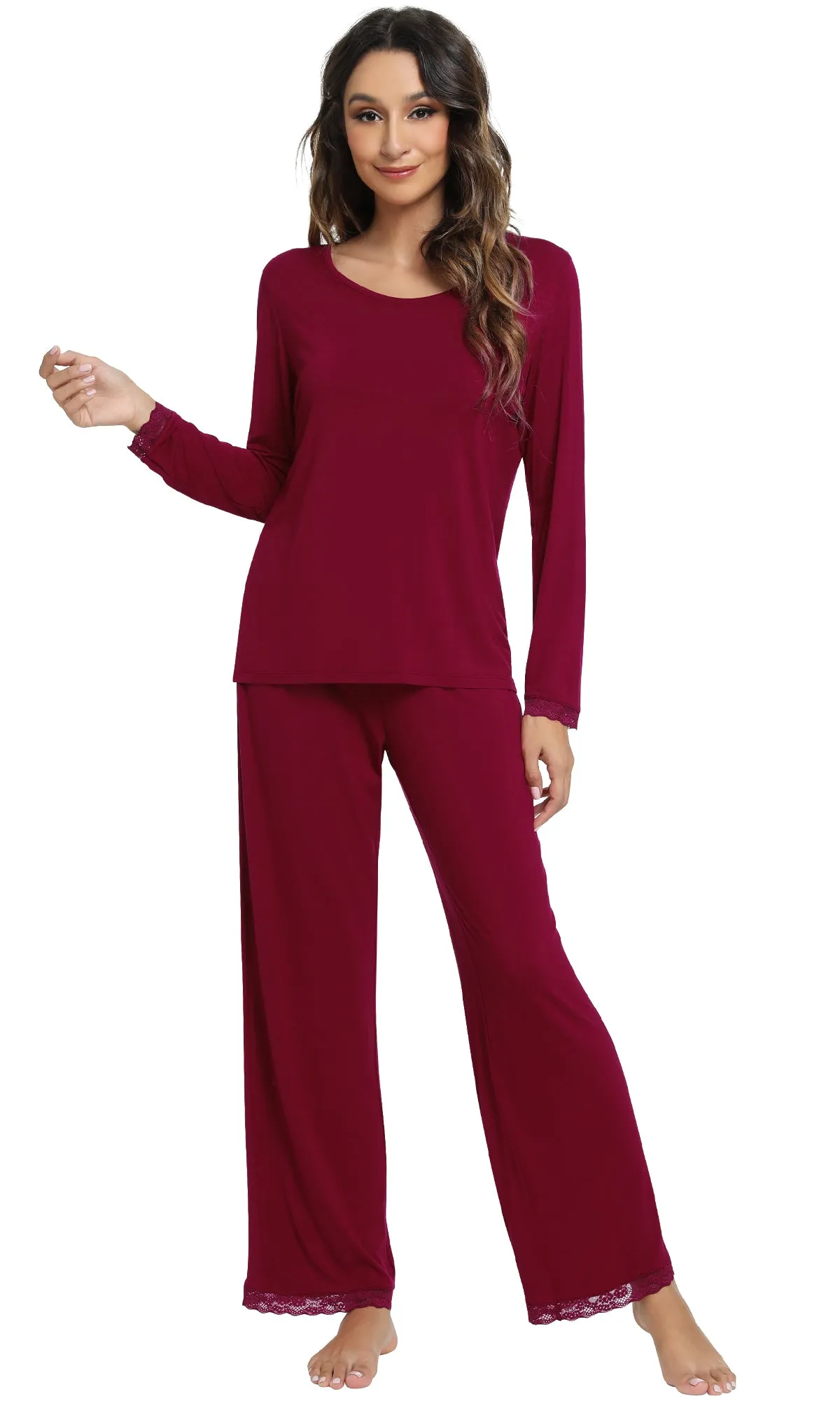 WiWi Bamboo Soft Pajamas Sets for Women