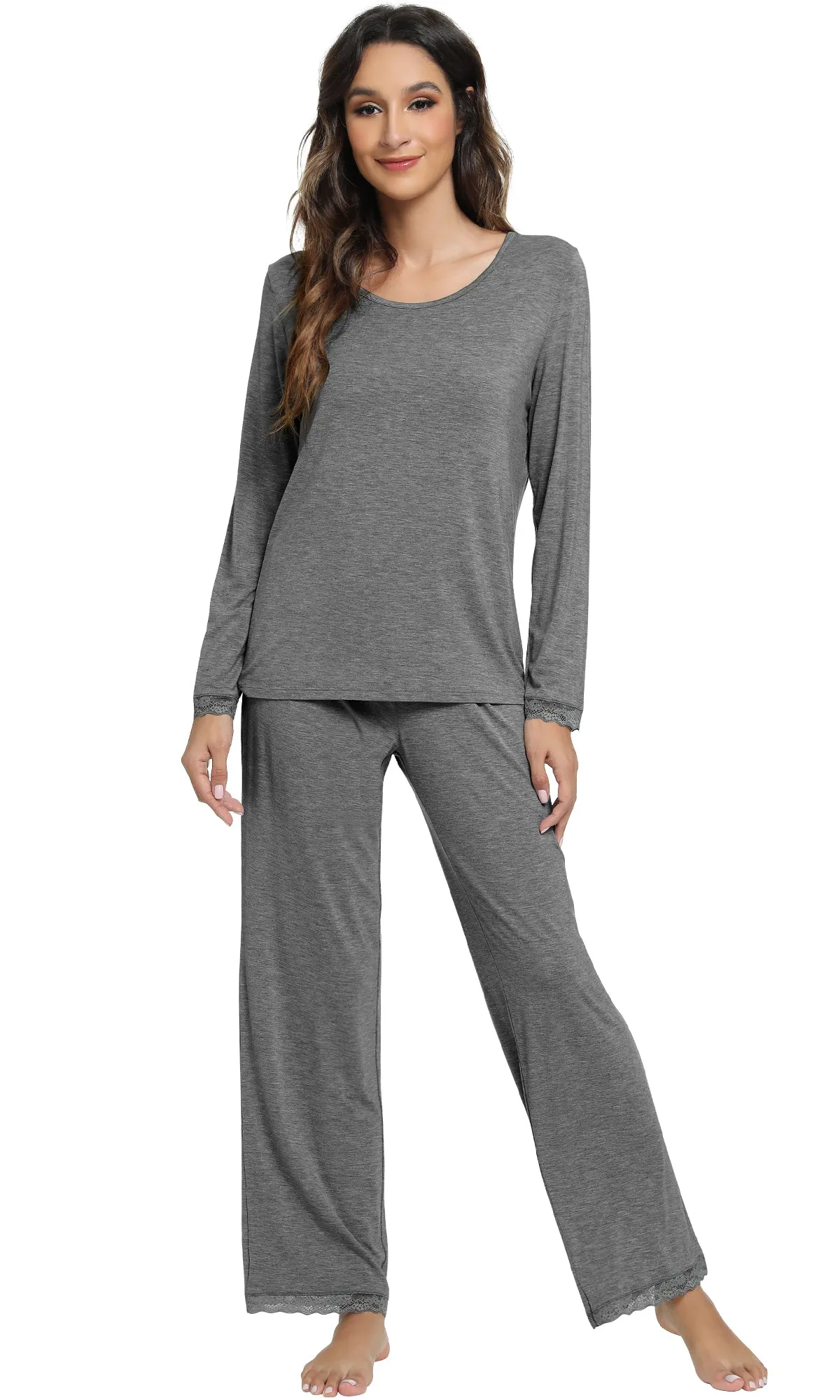 WiWi Bamboo Soft Pajamas Sets for Women