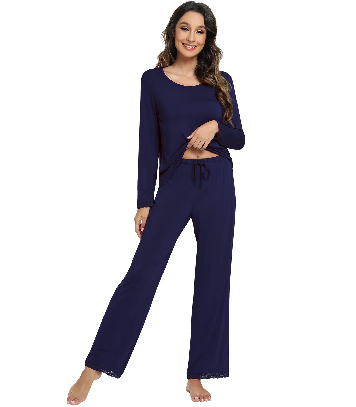 WiWi Bamboo Soft Pajamas Sets for Women
