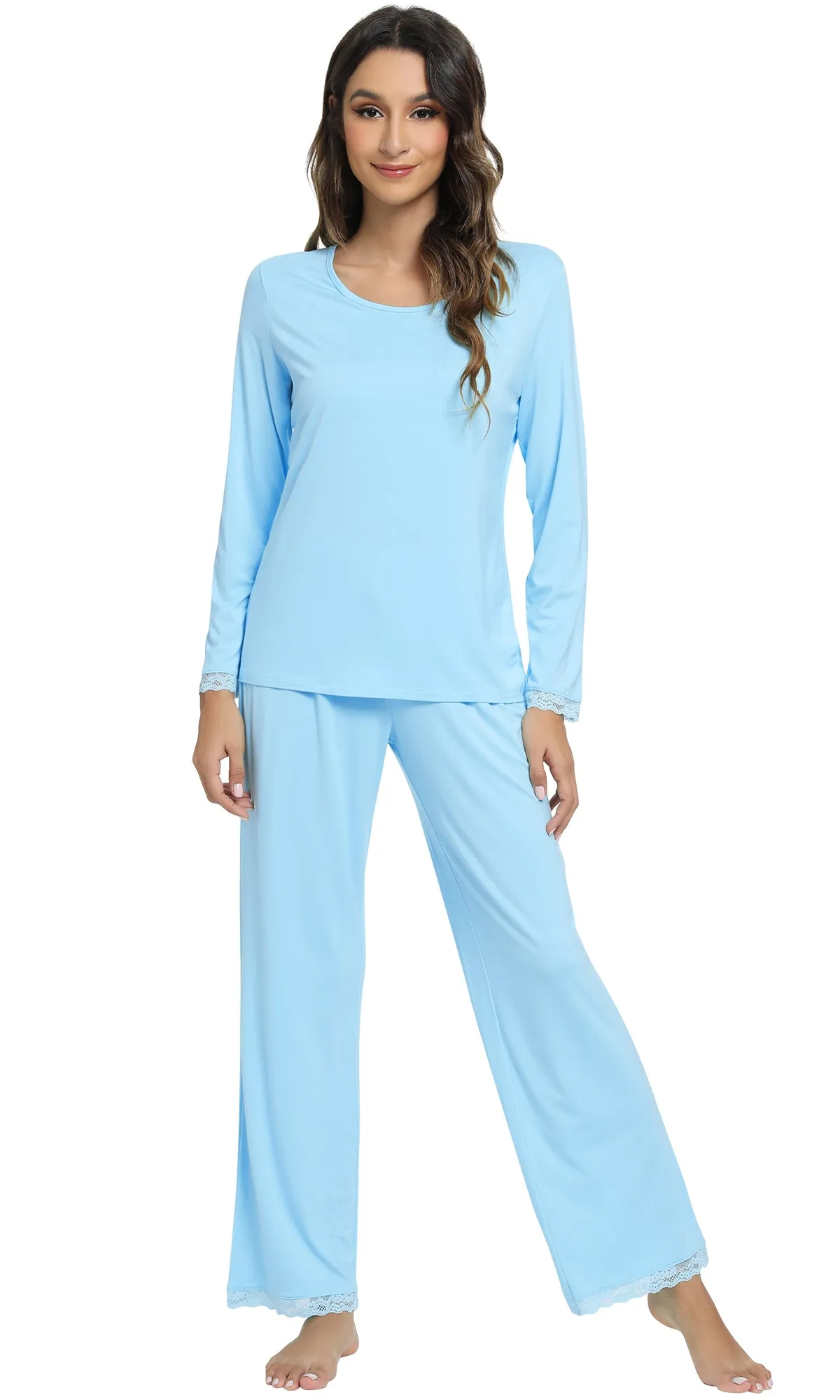 WiWi Bamboo Soft Pajamas Sets for Women