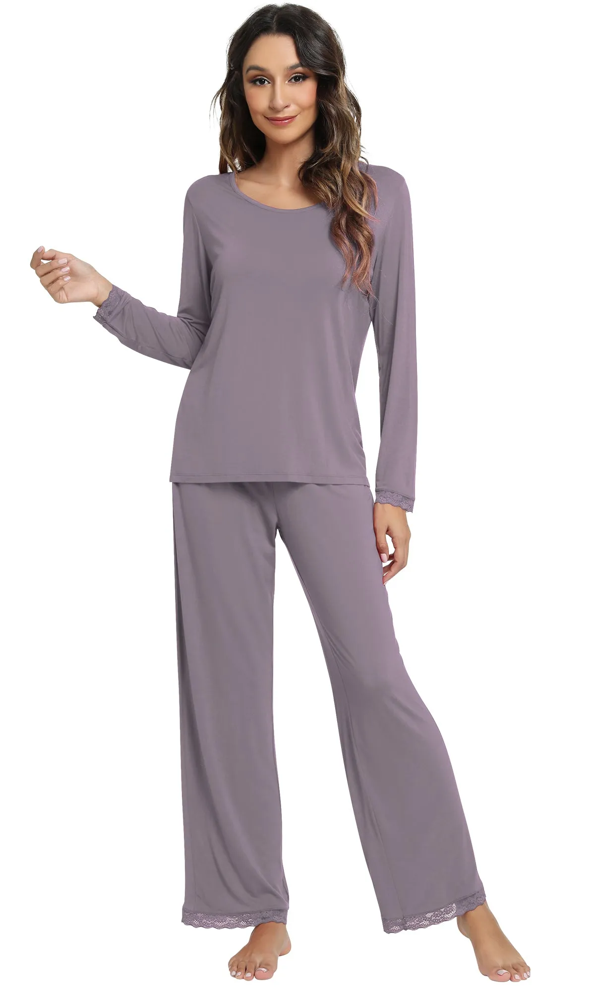 WiWi Bamboo Soft Pajamas Sets for Women