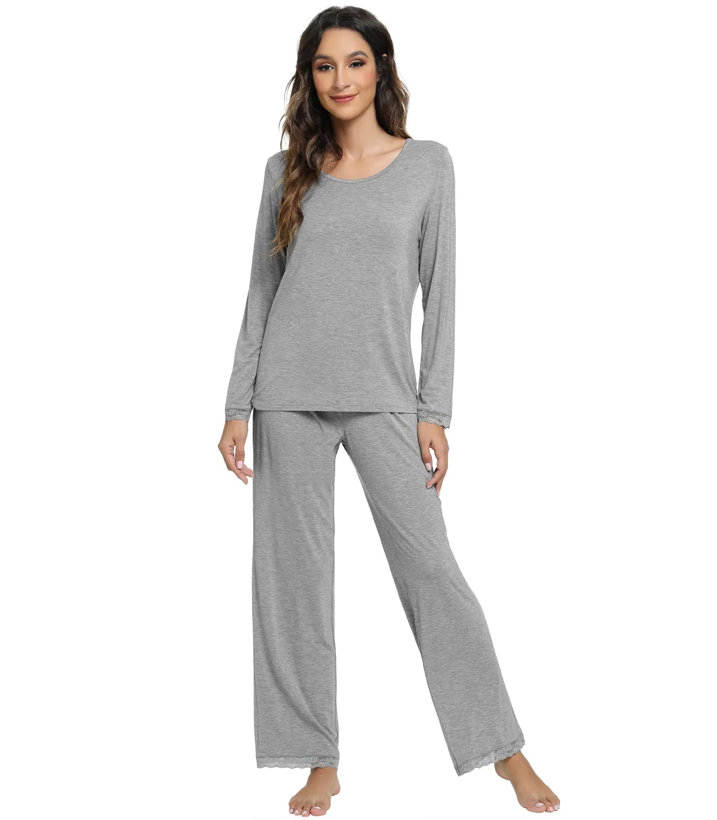 WiWi Bamboo Soft Pajamas Sets for Women