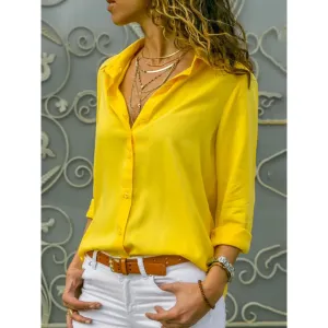 Women's Formal Button Down Shirt | Long Sleeve