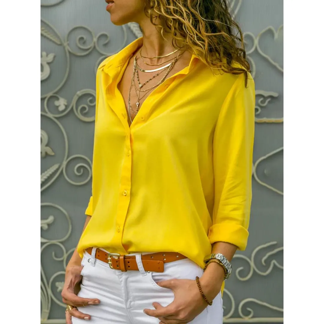 Women's Formal Button Down Shirt | Long Sleeve
