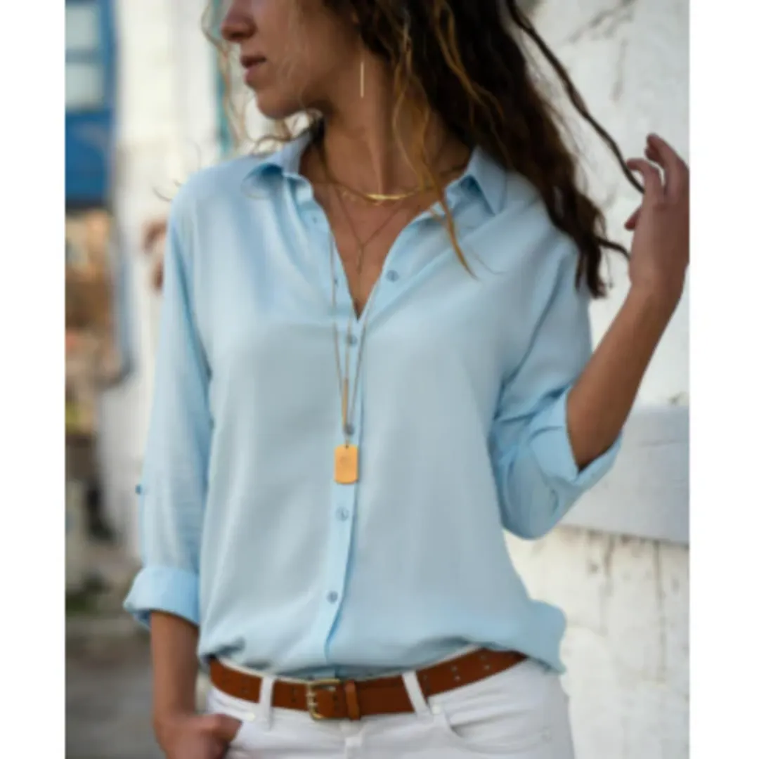 Women's Formal Button Down Shirt | Long Sleeve