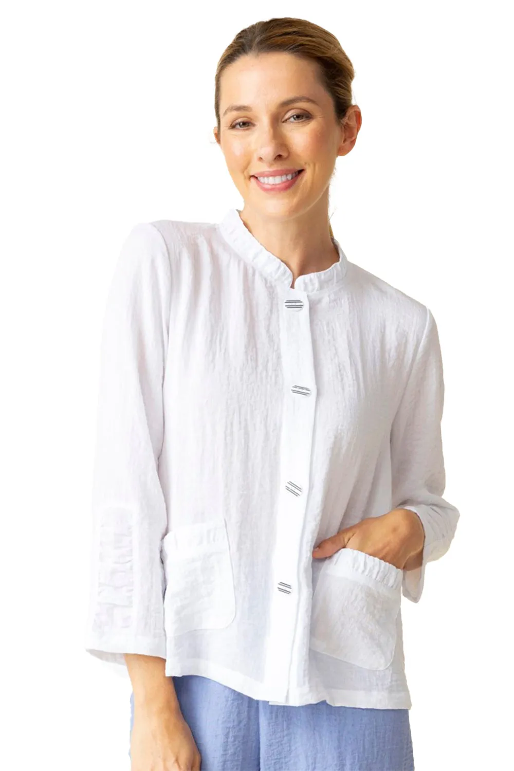 Women's Habitat Express Travel Sld Event Jacket White