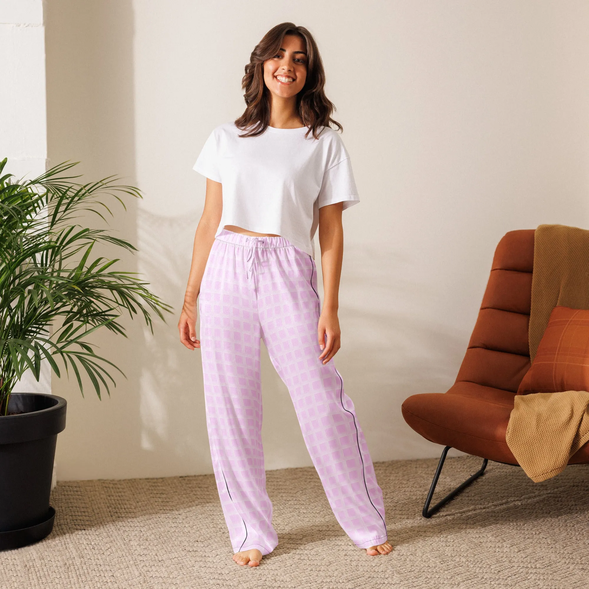 Women’s pajama pants, 100% Polyester- xm to 2xl