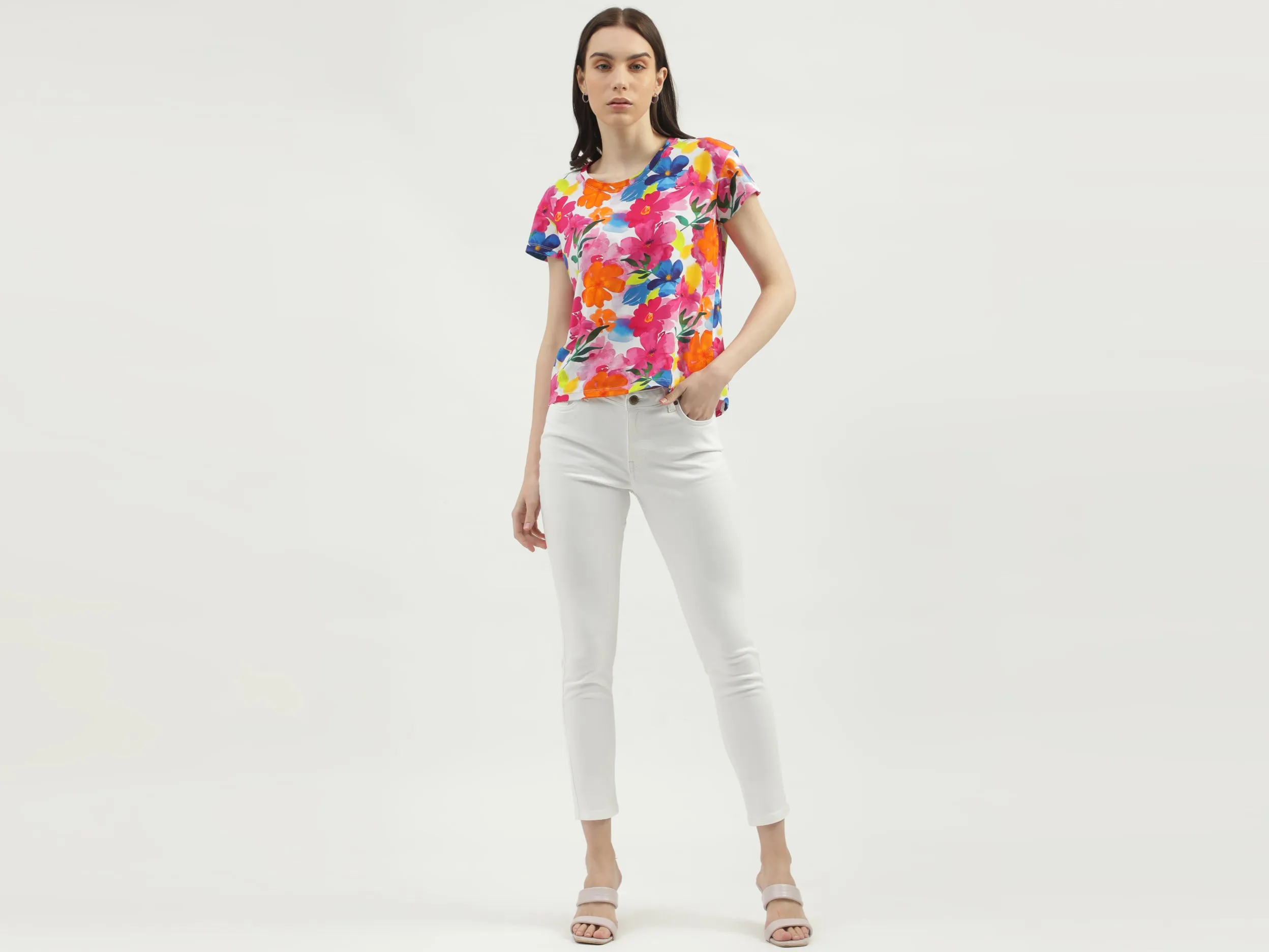 Women's Solid Skinny Fit Trousers