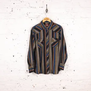 Wrangler Striped Western Shirt - Gold - XL
